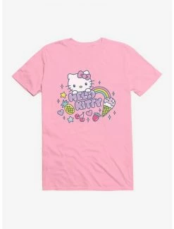 New 😉 Hello Kitty Kawaii Vacation Sparkle Icon T-Shirt ✔️ -Hello Kitty Sales Shop 18930037 hi