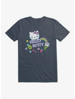 New 😉 Hello Kitty Kawaii Vacation Sparkle Icon T-Shirt ✔️ -Hello Kitty Sales Shop 18930055 hi