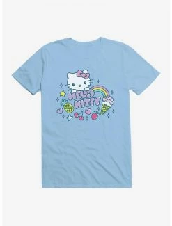 New 😉 Hello Kitty Kawaii Vacation Sparkle Icon T-Shirt ✔️ -Hello Kitty Sales Shop 18930064 hi