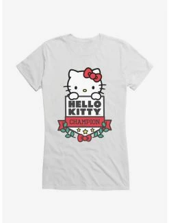 Top 10 ⭐ Hello Kitty Champion 👧 Girls T-Shirt 🔔