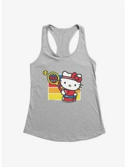 Deals 🤩 Hello Kitty Color Tennis Serve 👧 Girls Tank 🧨