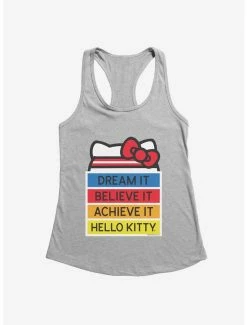 Cheapest ✨ Hello Kitty Dream It Believe It Achieve It 👧 Girls Tank ❤️