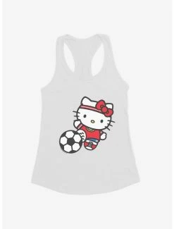 Flash Sale ❤️ Hello Kitty Soccer Kick 👧 Girls Tank 👏