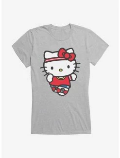 Coupon 🥰 Hello Kitty Quick Run 👧 Girls T-Shirt 😍