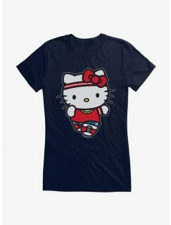Discount ❤️ Hello Kitty Quick Run 👧 Girls T-Shirt 😀 -Hello Kitty Sales Shop 18940646 hi