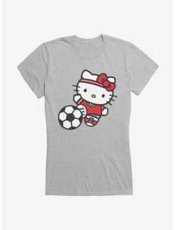Wholesale 🤩 Hello Kitty Soccer Kick 👧 Girls T-Shirt 🎁