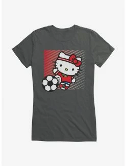 Best Pirce ⌛ Hello Kitty Soccer Speed 👧 Girls T-Shirt 😀 -Hello Kitty Sales Shop 18940702 hi