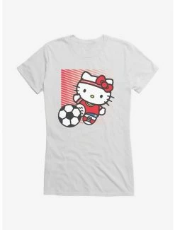 Best Pirce ⌛ Hello Kitty Soccer Speed 👧 Girls T-Shirt 😀 -Hello Kitty Sales Shop 18940723 hi