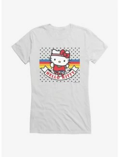 Best Sale 😍 Hello Kitty Sports & Dots 👧 Girls T-Shirt 👏
