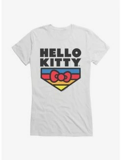 Coupon ⌛ Hello Kitty Sports Logo 👧 Girls T-Shirt 😍