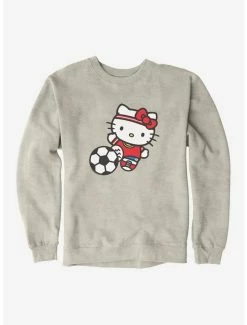Best Sale 🧨 Hello Kitty Soccer Kick Sweatshirt 🧨
