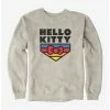 Promo ❤️ Hello Kitty Sports Logo Sweatshirt ⌛