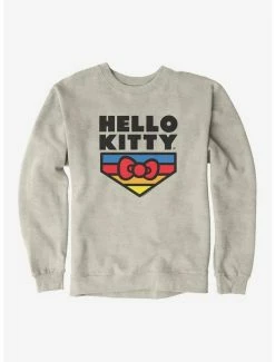 Promo ❤️ Hello Kitty Sports Logo Sweatshirt ⌛