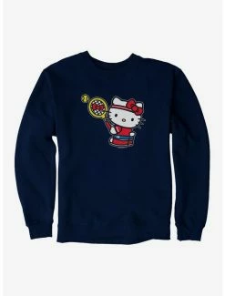 Hot Sale 🥰 Hello Kitty Tennis Serve Sweatshirt ❤️ -Hello Kitty Sales Shop 18942618 hi