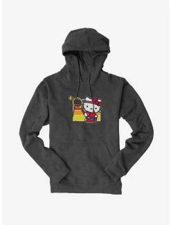 Hot Sale 🛒 Hello Kitty Color Tennis Serve Hoodie 👍