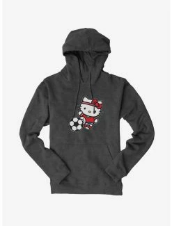 New 🤩 Hello Kitty Soccer Kick Hoodie 👍 -Hello Kitty Sales Shop 18942850 hi