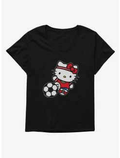 Discount 👏 Hello Kitty Soccer Kick 👧 Girls T-Shirt Plus Size ⭐ -Hello Kitty Sales Shop 18943339 hi