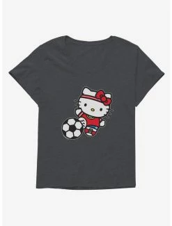 Discount 👏 Hello Kitty Soccer Kick 👧 Girls T-Shirt Plus Size ⭐ -Hello Kitty Sales Shop 18943348 hi