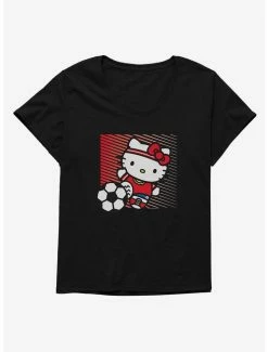 Brand new 🎉 Hello Kitty Soccer Speed 👧 Girls T-Shirt Plus Size 😉 -Hello Kitty Sales Shop 18943375 hi