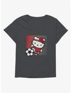 Brand new 🎉 Hello Kitty Soccer Speed 👧 Girls T-Shirt Plus Size 😉 -Hello Kitty Sales Shop 18943384 hi