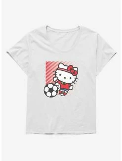 Brand new 🎉 Hello Kitty Soccer Speed 👧 Girls T-Shirt Plus Size 😉 -Hello Kitty Sales Shop 18943402 hi