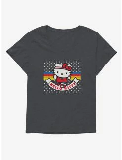 Flash Sale ✨ Hello Kitty Sports & Dots 👧 Girls T-Shirt Plus Size 🔥 -Hello Kitty Sales Shop 18943420 hi