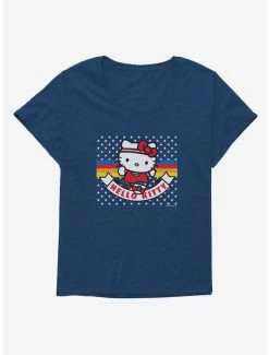 Flash Sale โจ Hello Kitty Sports & Dots ๐ง Girls T-Shirt Plus Size ๐ฅ