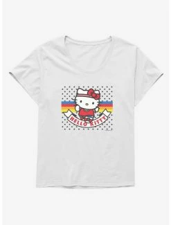 Cheap 😉 Hello Kitty Sports & Dots 👧 Girls T-Shirt Plus Size ✔️
