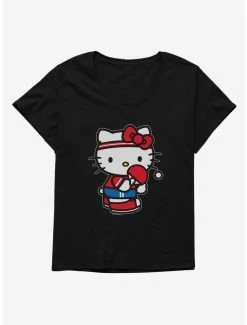Brand new ⌛ Hello Kitty Table Tennis 👧 Girls T-Shirt Plus Size 🥰 -Hello Kitty Sales Shop 18943555 hi