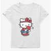 Flash Sale 🎉 Hello Kitty Table Tennis 👧 Girls T-Shirt Plus Size 👏