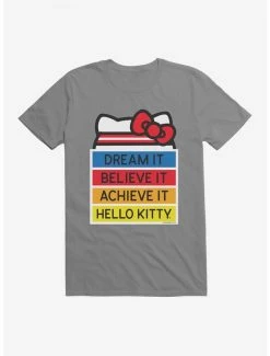 Best Sale 🛒 Hello Kitty Dream It Believe It Achieve It T-Shirt 🔥