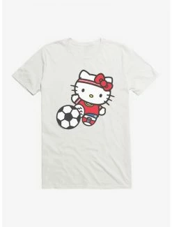 Cheap ✨ Hello Kitty Soccer Kick T-Shirt ⌛