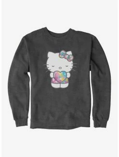 Promo 🔔 Hello Kitty Starshine Heart Sweatshirt 🎁 -Hello Kitty Sales Shop 18964408 hi