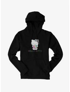 Deals 👍 Hello Kitty Starshine Logo Hoodie 🎉 -Hello Kitty Sales Shop 18964751 hi