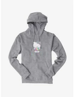 Deals 👍 Hello Kitty Starshine Logo Hoodie 🎉 -Hello Kitty Sales Shop 18964765 hi