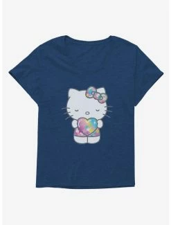 Promo 😀 Hello Kitty Starshine Heart 👧 Girls T-Shirt Plus Size 😀 -Hello Kitty Sales Shop 18964982 hi