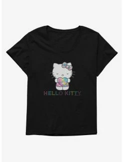 Outlet 😍 Hello Kitty Starshine Logo 👧 Girls T-Shirt Plus Size ❤️ -Hello Kitty Sales Shop 18965036 hi