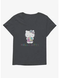 Outlet 😍 Hello Kitty Starshine Logo 👧 Girls T-Shirt Plus Size ❤️ -Hello Kitty Sales Shop 18965045 hi