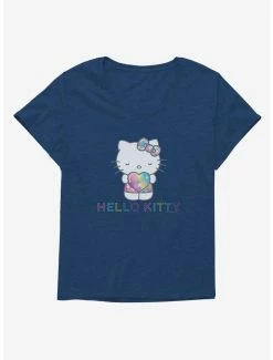 Outlet 😍 Hello Kitty Starshine Logo 👧 Girls T-Shirt Plus Size ❤️