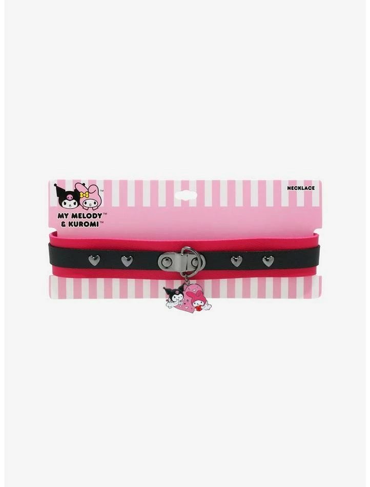 Budget ❤️ My Melody & Kuromi Heart Charm Choker 🛒 3 Budget ❤️ My Melody & Kuromi Heart Charm Choker 🛒 - Image 3