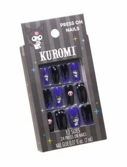 Best reviews of 🧨 Kuromi Purple Flames Faux Nail Set ✨