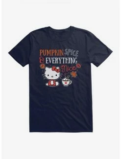 Best reviews of 🥰 Hello Kitty Pumpkin Spice & Everything Nice T-Shirt 🌟 -Hello Kitty Sales Shop 19175178 hi