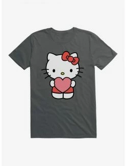 Wholesale 🔔 Hello Kitty Holding Heart T-Shirt 😉 -Hello Kitty Sales Shop 19175295 hi