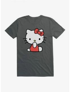 Coupon 🤩 Hello Kitty Sitting T-Shirt 🔔 -Hello Kitty Sales Shop 19175611 hi