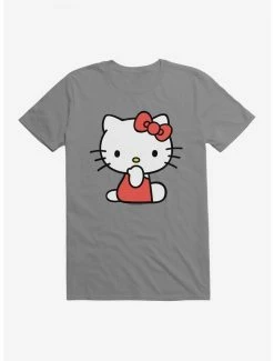 Coupon 🤩 Hello Kitty Sitting T-Shirt 🔔 -Hello Kitty Sales Shop 19175647 hi