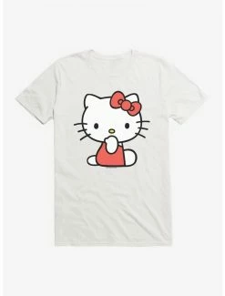 Coupon 🤩 Hello Kitty Sitting T-Shirt 🔔
