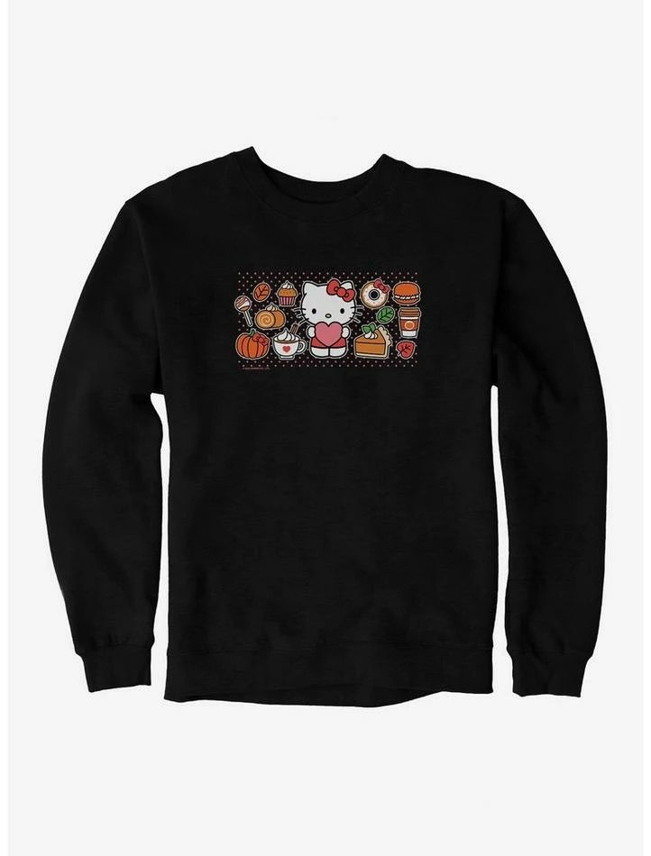 Coupon 👍 Hello Kitty Pumpkin Spice Food & Decor Sweatshirt 🔔 1 Coupon 👍 Hello Kitty Pumpkin Spice Food & Decor Sweatshirt 🔔