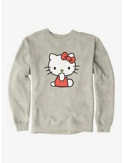 Cheap 😍 Hello Kitty Sitting Sweatshirt 🌟 -Hello Kitty Sales Shop 19175993 hi