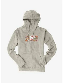 Wholesale 🌟 Hello Kitty Pumpkin Spice Food & Decor Hoodie 🥰 -Hello Kitty Sales Shop 19177914 hi
