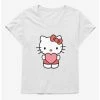 Budget 💯 Hello Kitty Heart 👧 Girls T-Shirt Plus Size 🌟